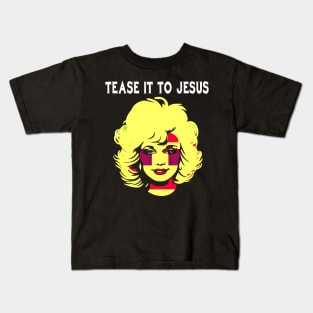 Gifts Women Dollyparton Music Vintage Retro Kids T-Shirt